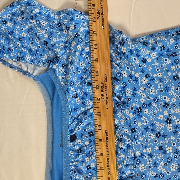 No Boundaries Sky Blue Floral Dress Size M - Picture 5 of 6